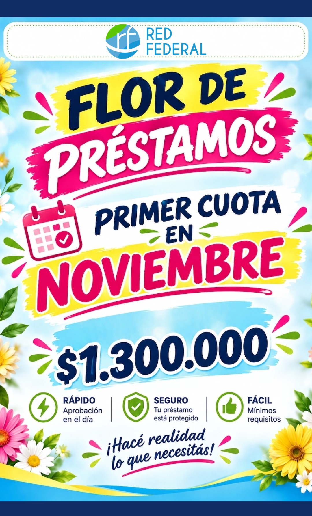 Beneficio destacado de Mutual Red Federal